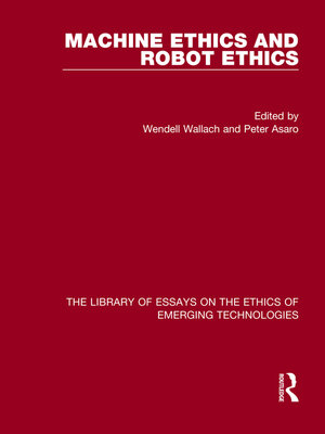 cover image of Machine Ethics and Robot Ethics